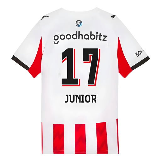 2025-2026 PSV Eindhoven Home Shirt (Kids) (Junior 17)