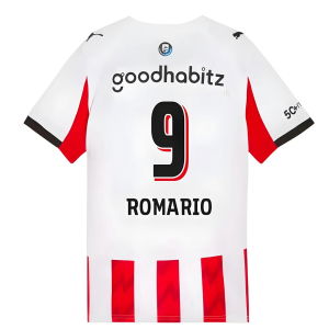 2025-2026 PSV Eindhoven Home Shirt (Kids) (Romario 9)