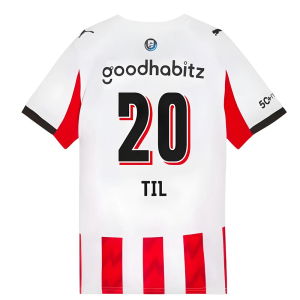 2025-2026 PSV Eindhoven Home Shirt (Kids) (Til 20)