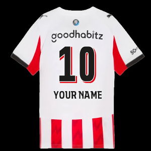 2025-2026 PSV Eindhoven Home Shirt (Kids)