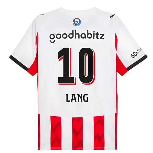 2025-2026 PSV Eindhoven Home Shirt (Lang 10)