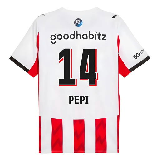 2025-2026 PSV Eindhoven Home Shirt (Pepi 14)