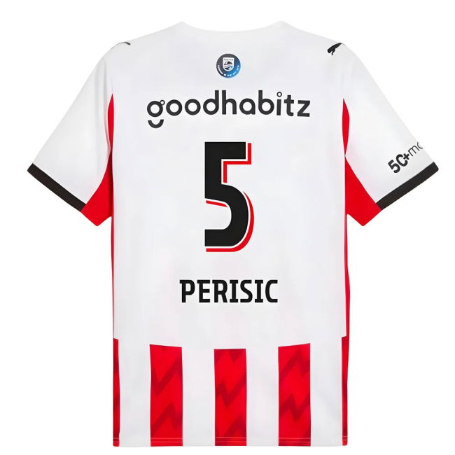 2025-2026 PSV Eindhoven Home Shirt (Perisic 5)