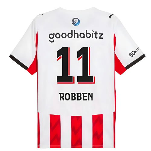 2025-2026 PSV Eindhoven Home Shirt (Robben 11)
