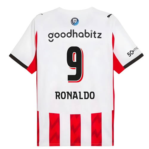 2025-2026 PSV Eindhoven Home Shirt (Ronaldo 9)