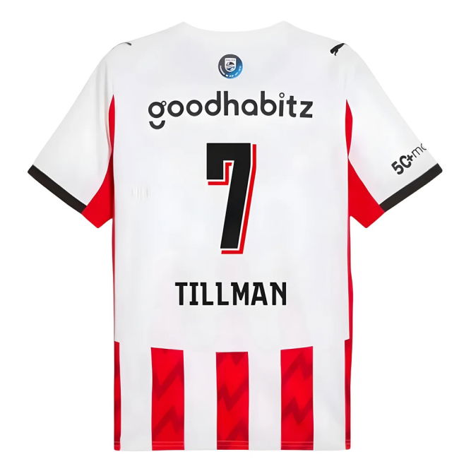 2025-2026 PSV Eindhoven Home Shirt (Tillman 7)