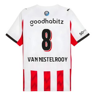 2025-2026 PSV Eindhoven Home Shirt (Van Nistelrooy 8)
