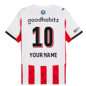 2025-2026 PSV Eindhoven Home Shirt (Your Name)