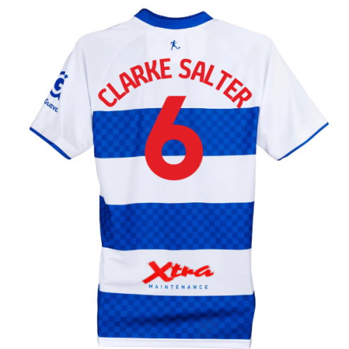 2025-2026 QPR Queens Park Rangers Home Shirt (Clarke Salter 6)