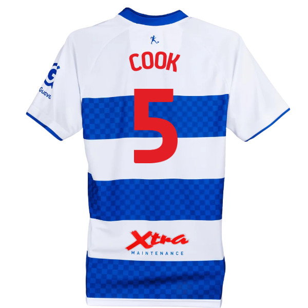 2025-2026 QPR Queens Park Rangers Home Shirt (Cook 5)