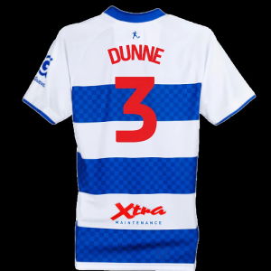 2025-2026 QPR Queens Park Rangers Home Shirt (Dunne 3)