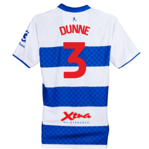 2025-2026 QPR Queens Park Rangers Home Shirt (Dunne 3)