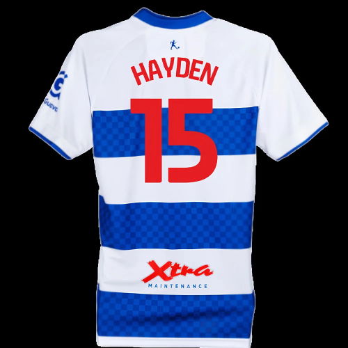 2025-2026 QPR Queens Park Rangers Home Shirt (Hayden 15)