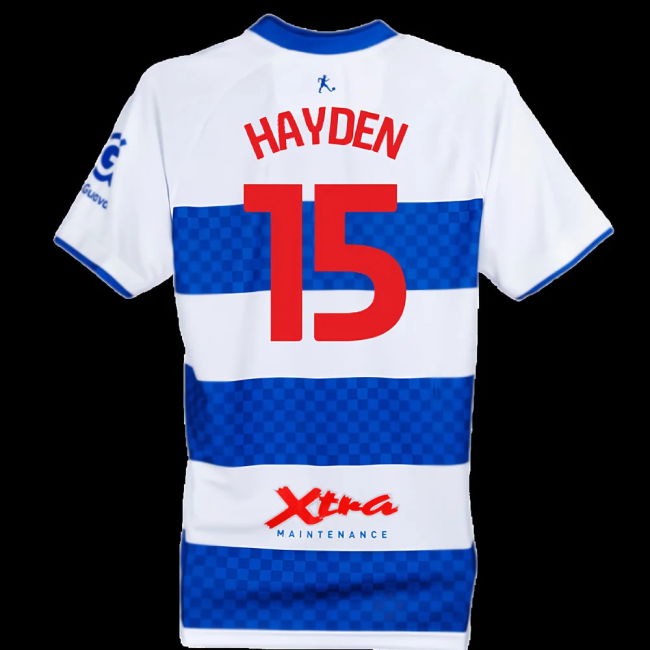2025-2026 QPR Queens Park Rangers Home Shirt (Hayden 15)