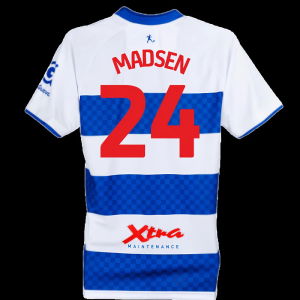 2025-2026 QPR Queens Park Rangers Home Shirt (Madsen 24)