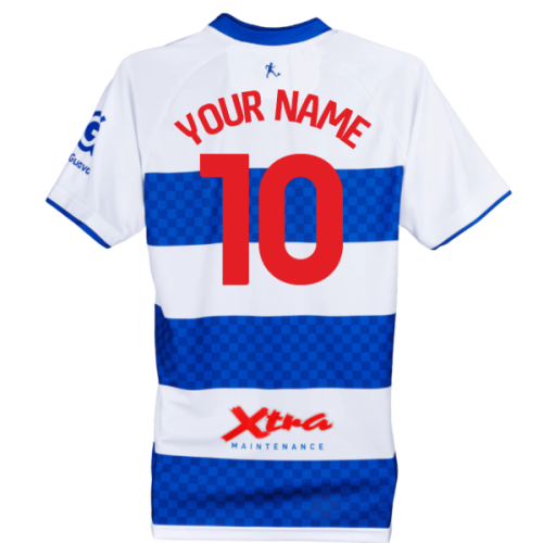 2025-2026 QPR Queens Park Rangers Home Shirt (Your Name)