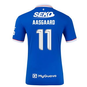 2025-2026 Rangers Authentic Home Shirt (Aasgaard 11)