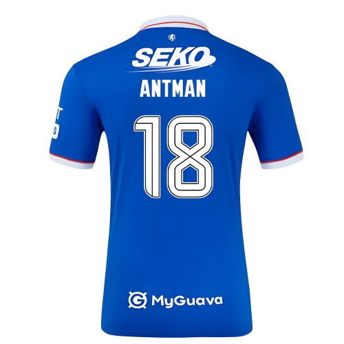 2025-2026 Rangers Authentic Home Shirt (Antman 18)