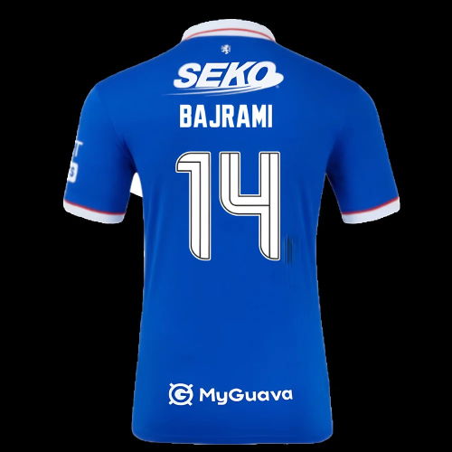 2025-2026 Rangers Authentic Home Shirt (Bajrami 14)