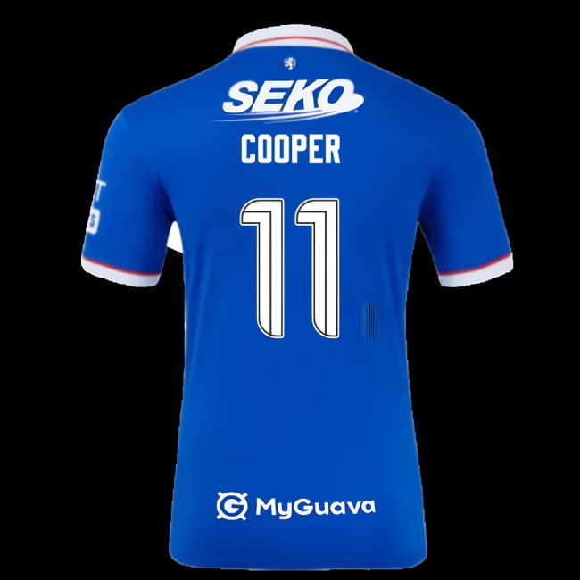 2025-2026 Rangers Authentic Home Shirt (Cooper 11)