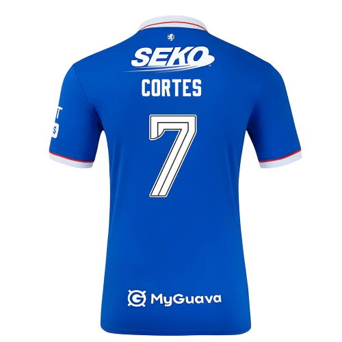 2025-2026 Rangers Authentic Home Shirt (Cortes 7)