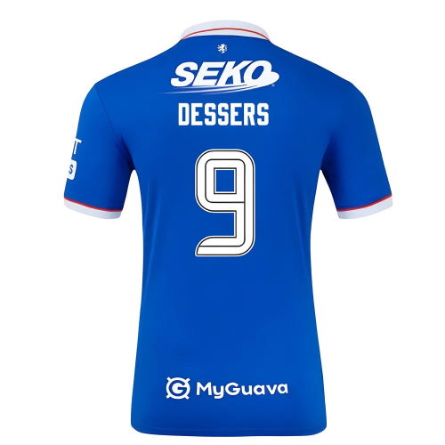 2025-2026 Rangers Authentic Home Shirt (Dessers 9)