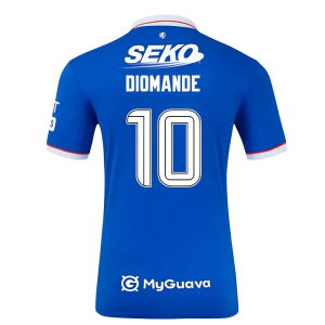 2025-2026 Rangers Authentic Home Shirt (Diomande 10)