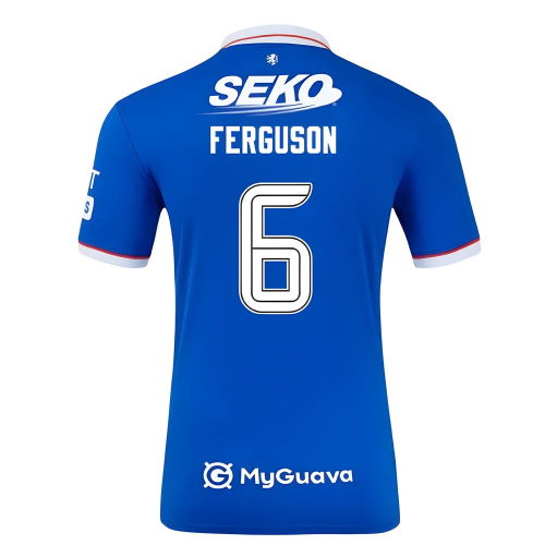 2025-2026 Rangers Authentic Home Shirt (Ferguson 6)