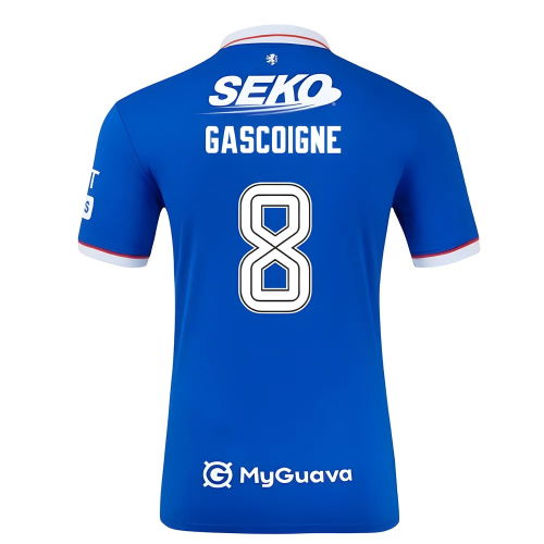 2025-2026 Rangers Authentic Home Shirt (Gascoigne 8)
