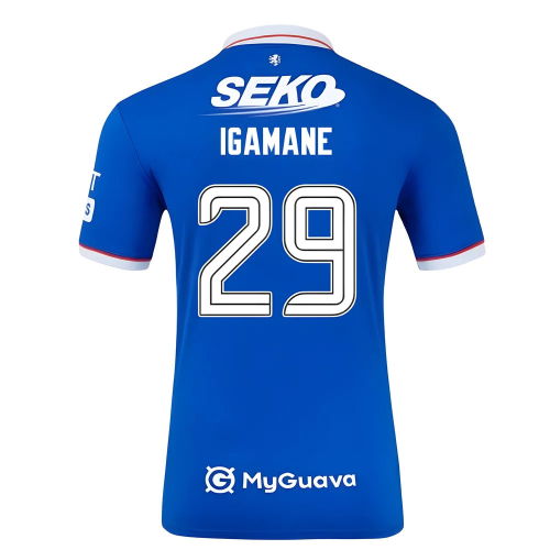 2025-2026 Rangers Authentic Home Shirt (Igamane 29)