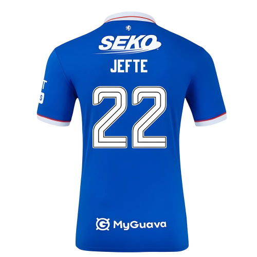 2025-2026 Rangers Authentic Home Shirt (Jefte 22)