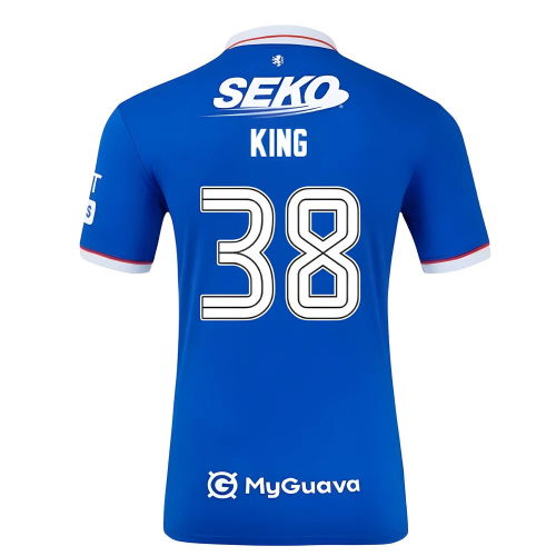 2025-2026 Rangers Authentic Home Shirt (King 38)