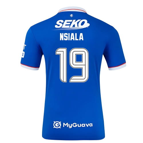 2025-2026 Rangers Authentic Home Shirt (Nsiala 19)