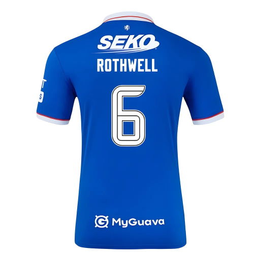 2025-2026 Rangers Authentic Home Shirt (Rothwell 6)