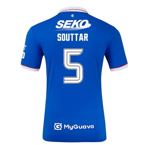 2025-2026 Rangers Authentic Home Shirt (Souttar 5)