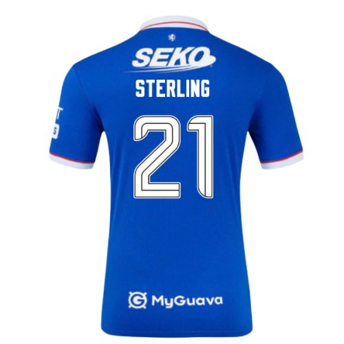 2025-2026 Rangers Authentic Home Shirt (Sterling 21)