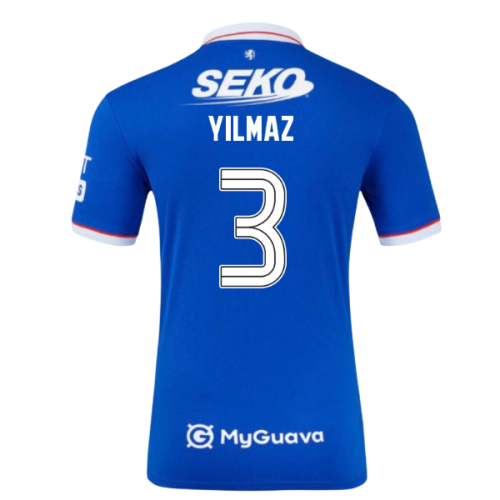 2025-2026 Rangers Authentic Home Shirt (Yilmaz 3)