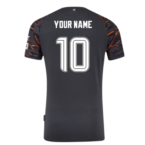 2025-2026 Rangers Away Goalkeeper Shirt (Kids) (Your Name)