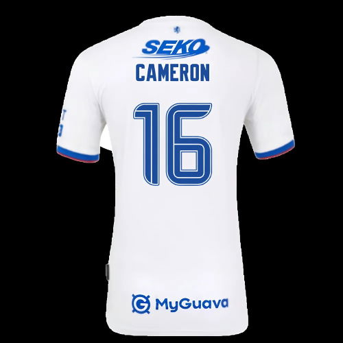 2025-2026 Rangers Away Shirt (Cameron 16) 2025-2026 Rangers Away Shirt (Cameron 16)