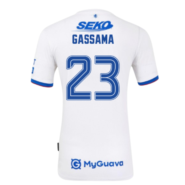 2025-2026 Rangers Away Shirt (Gassama 23)