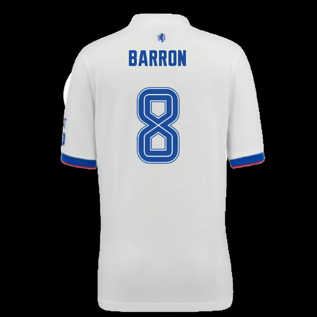 2025-2026 Rangers Away Shirt (Kids) (Barron 8)