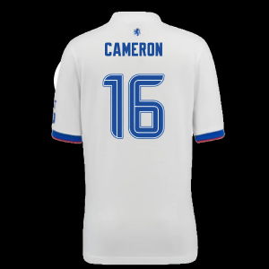 2025-2026 Rangers Away Shirt (Kids) (Cameron 16)