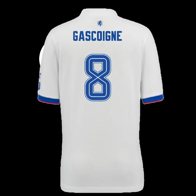 2025-2026 Rangers Away Shirt (Kids) (Gascoigne 8)