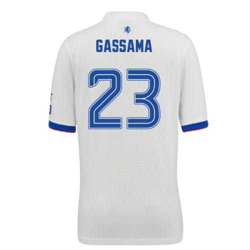 2025-2026 Rangers Away Shirt (Kids) (Gassama 23)