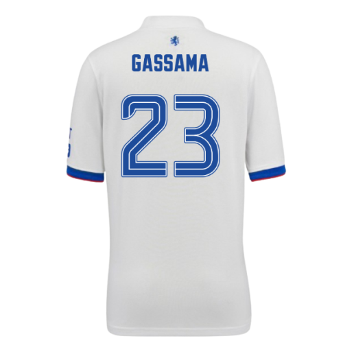 2025-2026 Rangers Away Shirt (Kids) (Gassama 23)
