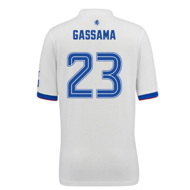 2025-2026 Rangers Away Shirt (Kids) (Gassama 23)