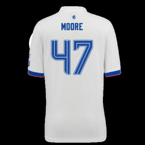 2025-2026 Rangers Away Shirt (Kids) (Moore 47)