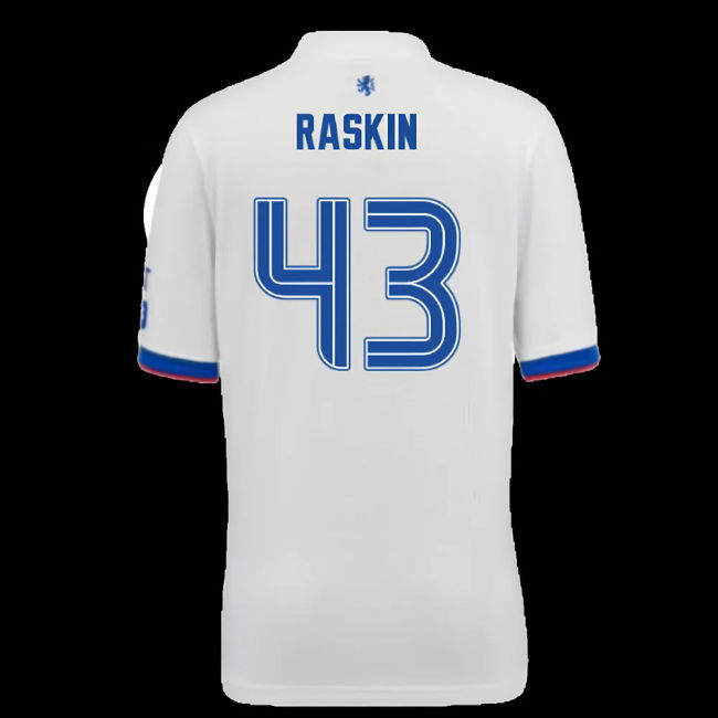 2025-2026 Rangers Away Shirt (Kids) (Raskin 43)