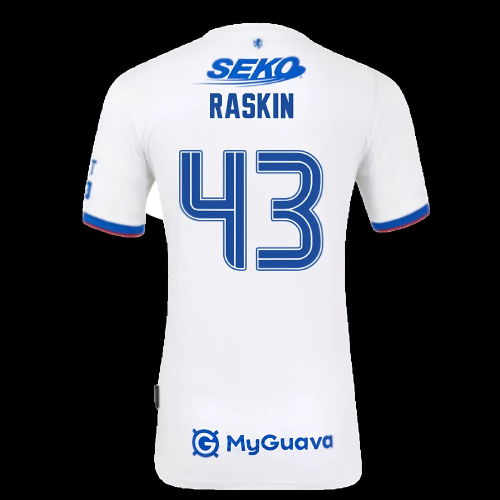 2025-2026 Rangers Away Shirt (Raskin 43)