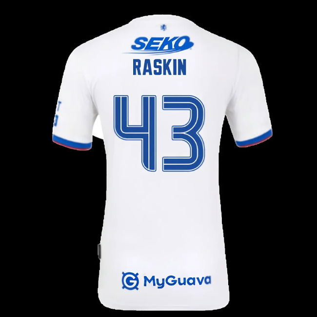 2025-2026 Rangers Away Shirt (Raskin 43)